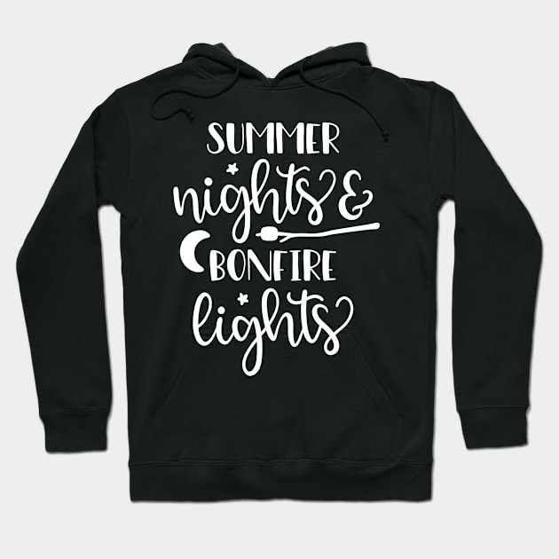 Summer Nights And Bonfire Lights Hoodie by ThrivingTees